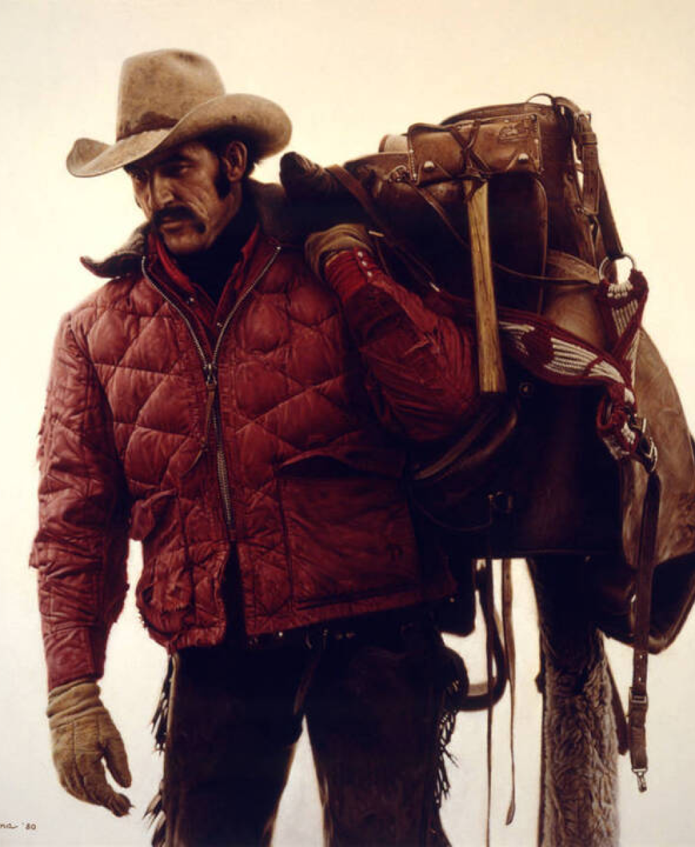 Oil Painting of Don S. by James Bama